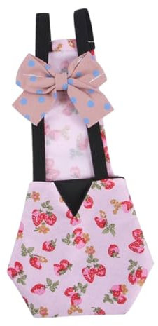 kowaku Wiederverwendbare Entenwindeln, Haustier-Hühnerwindeln, waschbare Haustier-Vogelwindeln für Hühner, Weiß