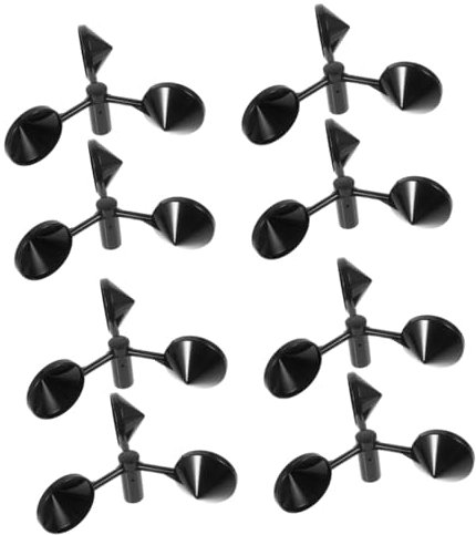 BESPORTBLE 8stücke Anemometer Windmessung Cup Windgeschwindigkeitssensor Für Präzise Windrichtungsmessung Im Freien Und Gewächshäusern