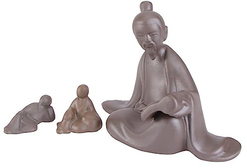 Yardenfun 3stücke Sand Ceramic Adornments Für Home Decor Kreative Rockery Ornamente Zur Verschönerung Von Innenräumen Perfektes Für