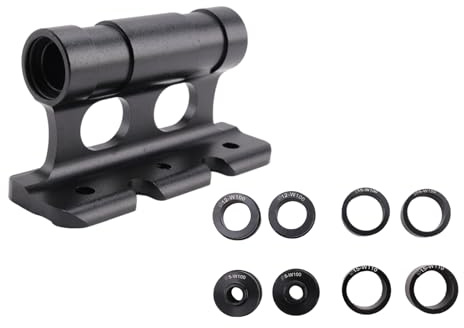 Agwuoetr Fahrradblock-Gabelhalterung, Universell, Schwarz für, Anhänger, Fahrradträger