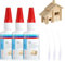 Colle à Bois,3pc 30g Colle Bois Extra Forte,Colle Instantanée Extra Forte,Colle a Bois Extra Forte Prise Rapide,Colle à Bois Transparente,Adhésif pour Bois,pour Chêne,Meubles en Bois