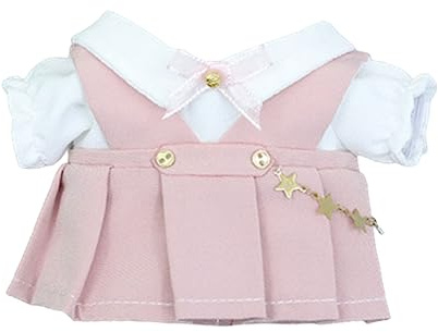 20,3 cm großes modisches Puppen-Outfit für Kinder, Spielpuppe, Top, adrettes Kleid, Plüschtier, Puppenzubehör, koreanisches Idol-Puppen-Kleidung, Verkleiden, Puppenzubehör, modische Puppen-Outfits