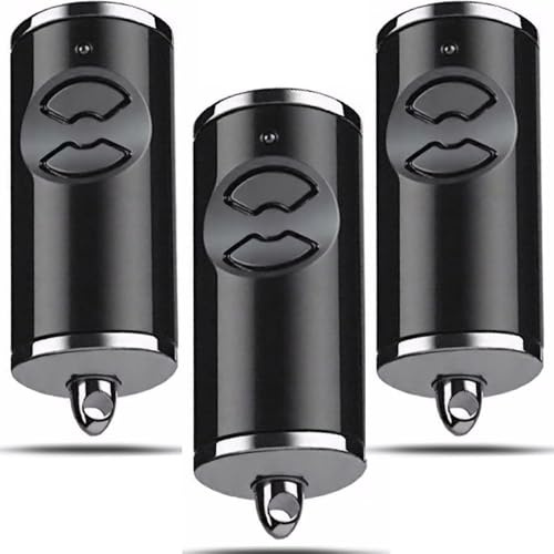 868,3 MHz - Ouvre-porte de garage pour émetteur manuel BS - Télécommande de rechange pour porte de garage HSE-4-868-BS, HSE2-868-BS, HS4-868-BS, HS1-868-BS, HSS4-868-BS, HSP4-868-BS - 2 canaux - 3