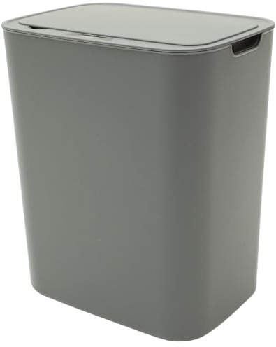 GALPADA Poubelle à Induction Intelligente Poubelle Automatique De Stockage Des Déchets Grise