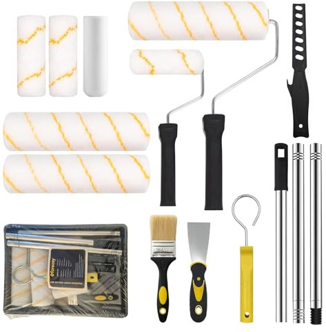 Paint Roller Set 14PCS with EXTENTION Pole
