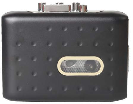 KIMISS Reproductor de Grabadora de Cinta de Casete Convertible Convertidor de Casete a MP3 USB C con Micrófono Incorporado + Reproductor de Personal + Diseño Portátil