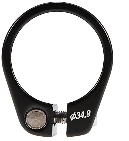 VGEBY Sattelklemme, Schnellverschluss, Aluminiumlegierung, Sattelst¨¹TZE, 30,4mm, 30,8mm, 31,6mm Sattelstange f¨¹r Verschiedene Fahrradtypen und Sattelh?Hen (Schwarz)