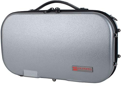Protec Micro-Sized ABS Protection Clarinet Case, Silver (BM307SX)