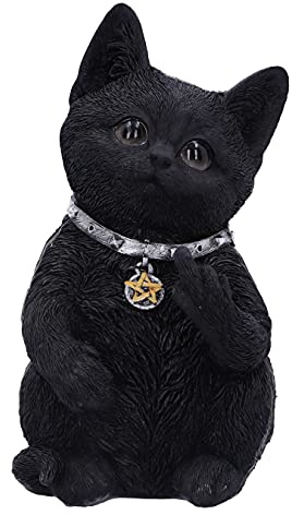 Nemesis Now Cattitude U5551T1, 16,5 cm, Schwarz