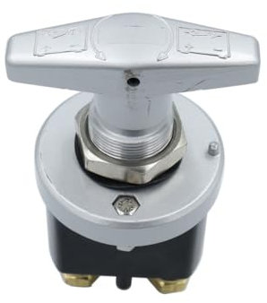 HUTSRAI Interruptor de BateríA de Alta Resistencia de 12 V y 1500 Amperios con Seccionador Aislador de BateríA de AutomóVil para Mantenerlo Limpio