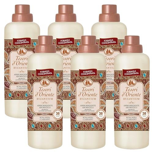 Tesori d'Oriente Ayurveda konzentrierter Weichspüler 760 ml (Byzantium, x6)