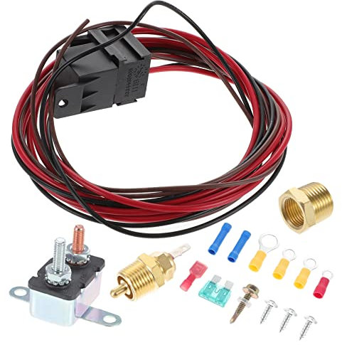 Kit de Relais de Ventilateur Électrique 12v 3/8 Npt