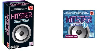Hitster Jumbo Spiele Original Bayern 1 Radio Deutsche Erweiterung, Party- und Kartenspiel für Erwachsene und Familien, 2 bis 10 Spieler ab 16 Jahren, Deutsch (DE)