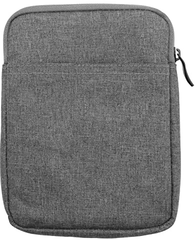 Asyduey Bolsa de E-Reader de Tableta de a Prueba de Golpes Ebook de 6 Pulgadas para Paperwhite 4/3/2/1 Voyage Kpw3 958/558/499 8 Pocketbook Pouch Case Gris Oscuro