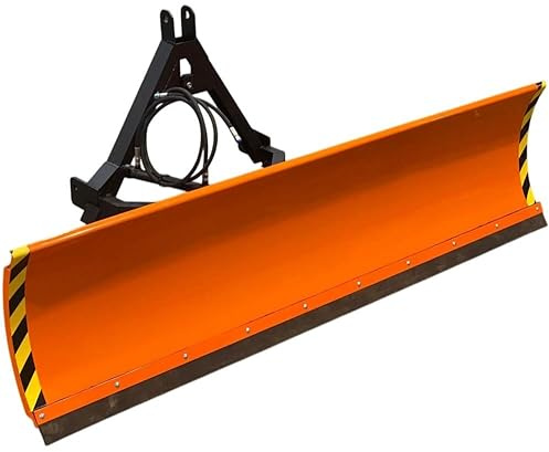 Schneeschild Schneeschieber Schneepflug für Bulldog Kat-1 Traktor / 200x57cm inklusive Hydraulikzubehör