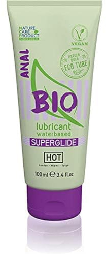 HOT BIO Superglide Vattenbaserad Anal Lubricant - 100 ml