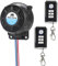 Rupse Motorcycle Alarm, Motorcycle Anti-Theft Alarm with 2 Waterproof Remote Controls, 12 Volt Anti-Theft Bike Alarm