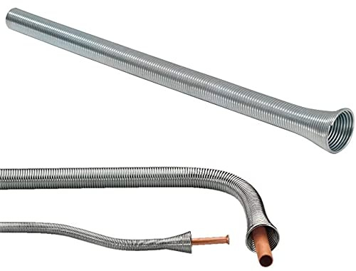DOBO Molla piegatubi Tubo in Rame Alluminio curvatura Tubi Manuale 18mm x 310mm Piega Tubo utensile Professionale idraulica Idraulici