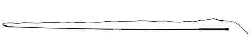 ARBO-INOX Longierpeitsche teilbar flexibel 180cm (Schwarz)
