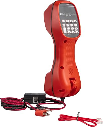 Jonard Tools TBS-100 - Tester analogico per linea telefonica con clip ABN