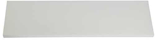 Dekoleidenschaft Wandregal Pure 3 Farben 6 Größen, Regalboden Fachboden Regalbrett (weiß 100x20 cm)