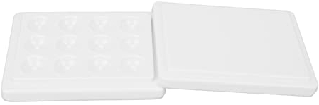 Aquarelle, aquarelle blanche résistante, 12 ondulations en porcelaine, ongles peinture art, palettes de couleurs