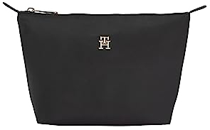 Tommy Hilfiger Damen Kulturbeutel Poppy Nachhaltig, Schwarz (Black), Onesize