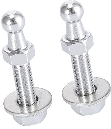 A ABSOPRO Automobile Gas Puntello Sfera Perni Kit 10mm M8x30mm Gas Puntello Ammortizzatori (2Set)