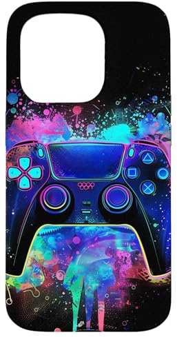 Video Game Controller Aesthetic Gamer Boys Gaming Case for iPhone 15 Pro