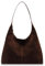 Aucuu Handtasche Damen - Wildleder Hobo Tote Shopper Tasche, Groß Crossbody Schultertasche, Vintage Retro Slouchy Beuteltasche