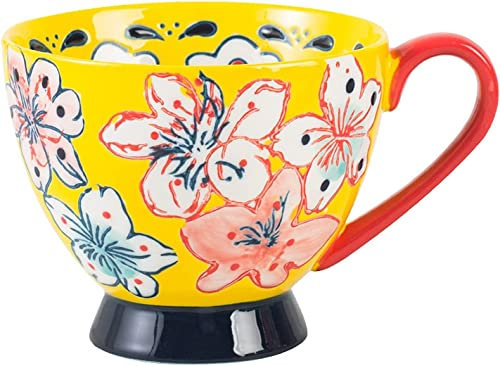 GLETSF Tazas Gigantes para Desayuno, Ensaladera, Taza De Cerámica para Sopa, Taza De Café De Cerámica De Primera Calidad, Taza De Té, Juego De 1/4 De Taza De Café De Cerámica, JUnique Colour