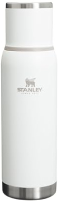Stanley 1913 Adventure to-Go Thermal Flask 1.0L - 25 Hours Hot - 27 Hours Cold - Leakproof - Insulated Lid - BPA-Free Insulated Bottle - Dishwasher Safe - Coffee Flask - Frost