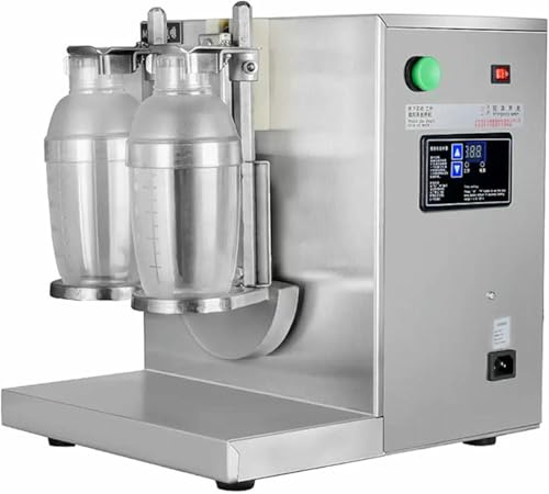 HOTAPEPU Macchina Automatica dello Shaker del tè del Latte, 360 ° Elettrica Doppia Macchina per Agitare Il tè del Latte 350ml-1000ml Mixer della Bevanda~/