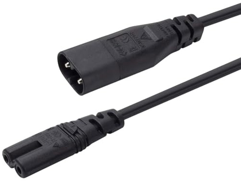 MejaRizon IEC 60320 C8 maschio a femmina C7 0,5 m