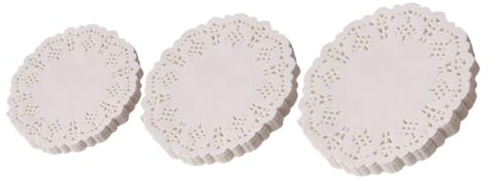 Milisten Papier Sulfurisé Blanc Antiadhésif 450 Feuilles Résistant à L'huile pour Emballage Alimentaire, Pâtisserie et Snacks, Jetable pour Usage Quotidien
