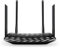 TP-Link Archer C6 Dualband Gigabit WLAN-Router (867Mbit/s 5GHz + 300Mbit/s 2,4GHz, 4 Gigabit LAN-Port, Mu-MIMO, IPTV, VPN, 4 Externe Antennen) schwarz