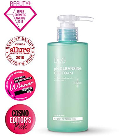 Dr.G pH Cleansing Gel Foam (200ml) with Lactobacillus, K Beauty, Korea Cosmetic