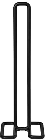 blomus -Wires- Küchenrollenhalter, Zeitloses Design, praktischer Haushaltshelfer, Farbe Black (64185)