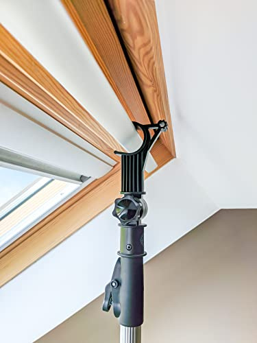 Telescopic Window Pole Rod Opener Designed to e Compatible with Keylite® Skylight Roof Windows and Blinds (1.1-2.0m) (1.6M - 3.0M)