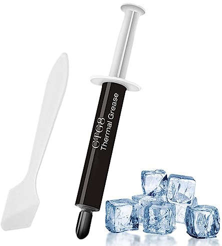 Linsition Processeur à pâte Thermique - Pâte de composé Thermique à Haute conductivité 1G/2G/4G CTG8 - Pâte Thermique pour Ordinateur, Graisse Thermique élevée, pâte CPU/GPU Longue durée, Haute