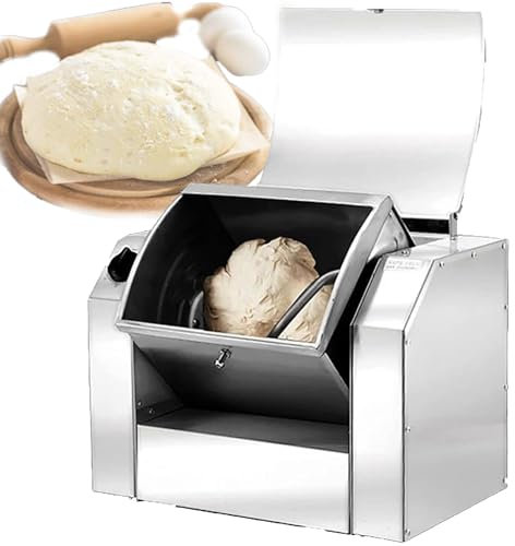 Impastatrice Commerciale Impastatrice Automatica per Pasta 1100W / 1500W Impastatrice per Panetteria Impastatrice a Spirale per Farina diversa Macchina per Panetteria,3kg