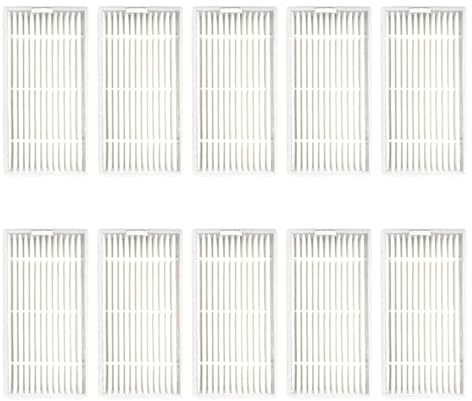 10 Stück Ersatz Staubsaugerfilter, Hepa-Filter Ersatz für Ilife X3/V3/V3s/V5s/V5pro, Saugroboter Ersatzteile Einlagefilter Zubehör für Kann waschbar und staubdicht