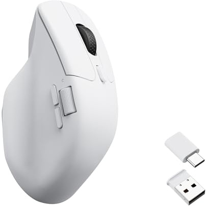 Keychron Weiße Maus, 26000 DPI