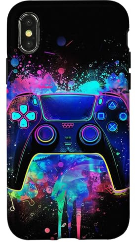 Video Game Controller Aesthetic Gamer Boys Gaming Case for iPhone X/XS