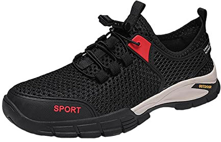Scarpe da Trekking Uomo Scarpe Uomo Eleganti Nere Lucide Scarpe Ginnastica Uomo Bianche Senza Lacci Scarpe per Uomo Boots Uomo Spray impermeabilizzante Scarpe Lacci Scarpe Colorati Ciabatte
