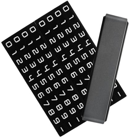 BUGUUYO Plate Car Parking Card Temporary Number for Cars Dashboard Phone Holder Dual Information Display Material