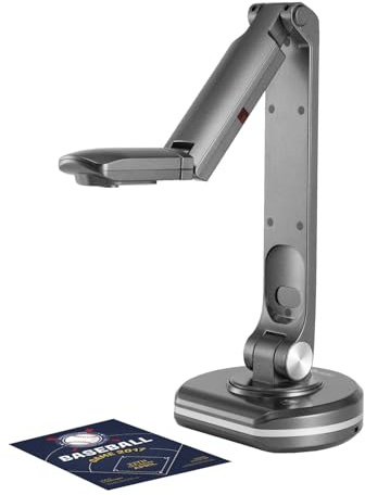 Dokumentskannrar, V500S USB 2-i-1 8MP Dokumentkamera & Bokskanner, Webbkamera Med Automatisk A3-skanningsstorlek LED-lampa For Mac Windows