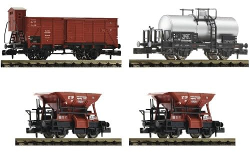 Fleischmann 6660120 N 4er-Set: Güterzug der DRG