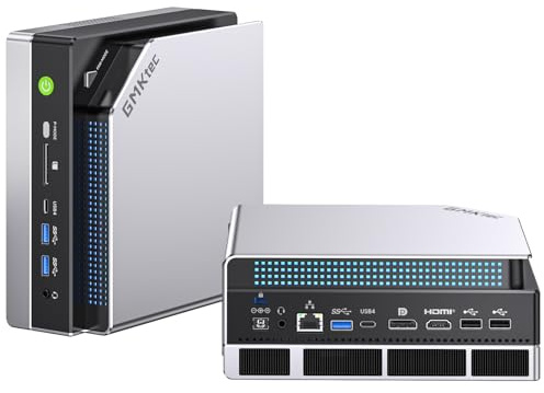 GMKtec EVO-X2 AI Mini PC AMD Ryzen AI MAX+ 395(16K/32T, bis zu 5.1GHz), 126 Tops KI-Leistung, 96GB DDR5 Ram M.2 PCIE 4.0 X4 2TB SSD, Mini Gaming PC mit 8060S Grafikkarte | WiFi 7 | USB 4.0 | 2.5G LAN