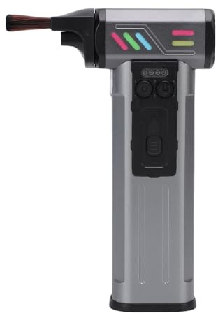Fabater Aeratore Elettrico Senza Fili, Pulitore per Tastiera Portatile, Soffiatore Portatile Grigio Scuro
